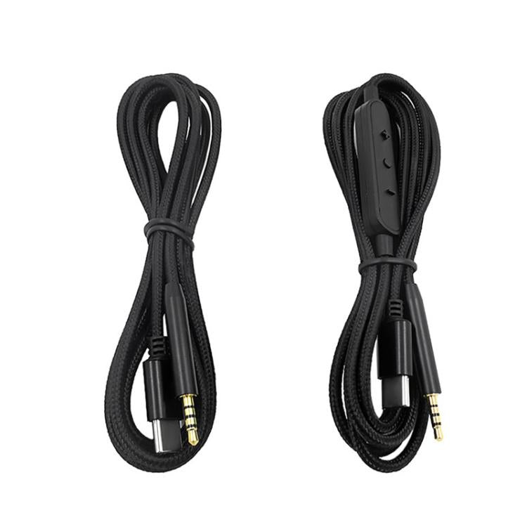 Cable de audio para auriculares de 1,5 m con conector USB-C a 2,5 mm para BOSE 700 QC25 QC35 OE2 SoundLink, Standard, Cable Control