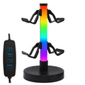 Soporte para auriculares con luz ambiental y controlador de juegos RGB KBB-81, Wired Control, Wired Control+Remote Control, Wired Control+Remote Control+Bluetooth App