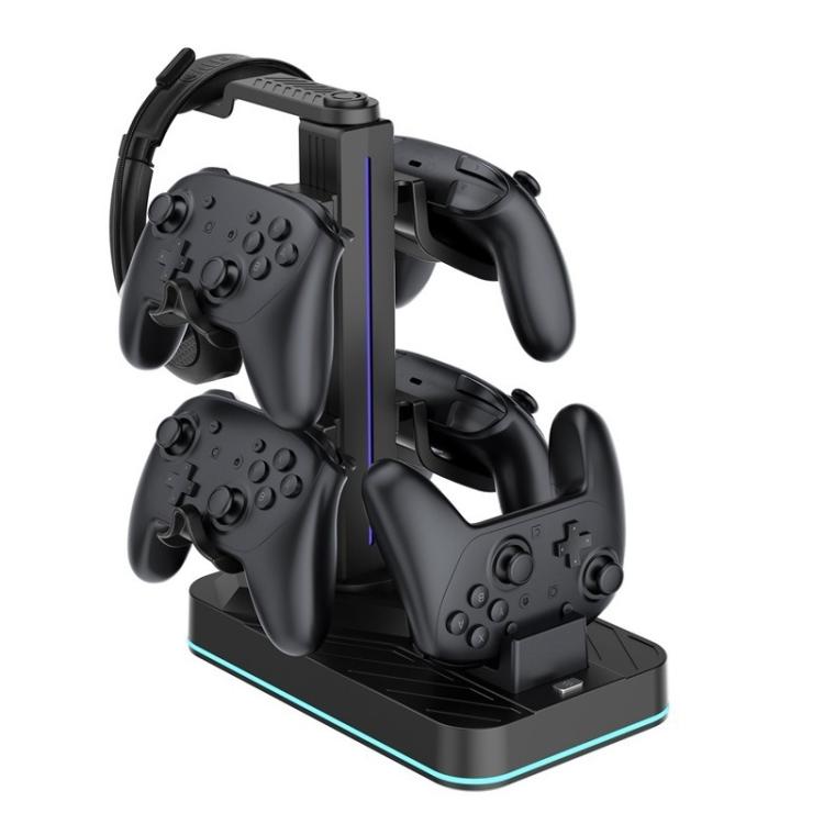 Soporte de almacenamiento y carga para auriculares del mando Nintendo Switch 2 Pro
