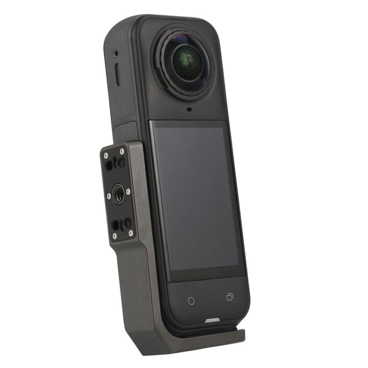Soporte de liberación rápida para Insta360 X3/X4/X5 para disparos horizontales y verticales. Soporte horizontal., For Insta360 X3/X4/X5