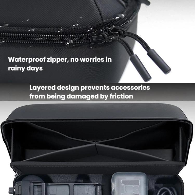 Bolsa de almacenamiento portátil impermeable CYNOVA OX5-SNB-CY para Insta360 X5, For Insta360 X5