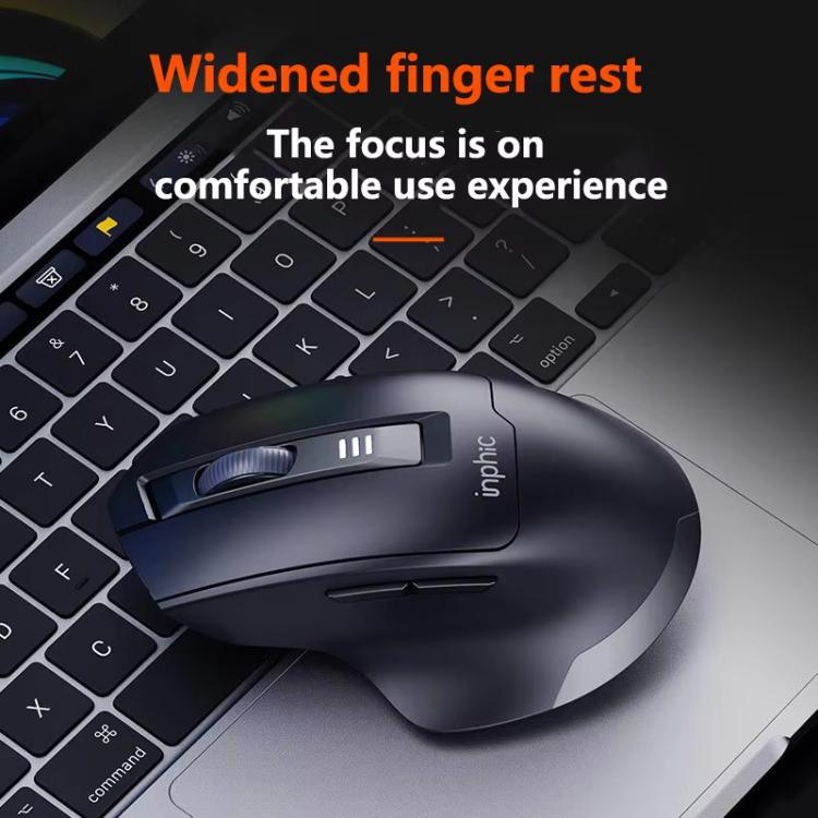 Ratón inalámbrico Inphic M9 2.4G para negocios, oficina y hogar, ergonómico y silencioso., M9