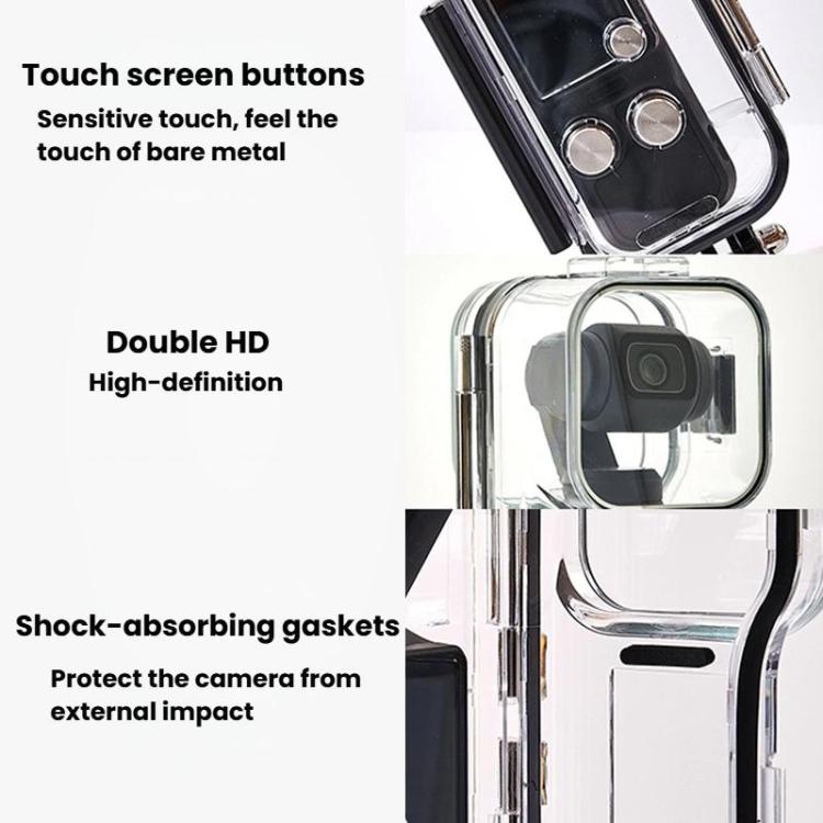 Funda impermeable para cámara DJI Osmo Pocket 3 HD, cubierta protectora sumergible., HD Waterproof Case