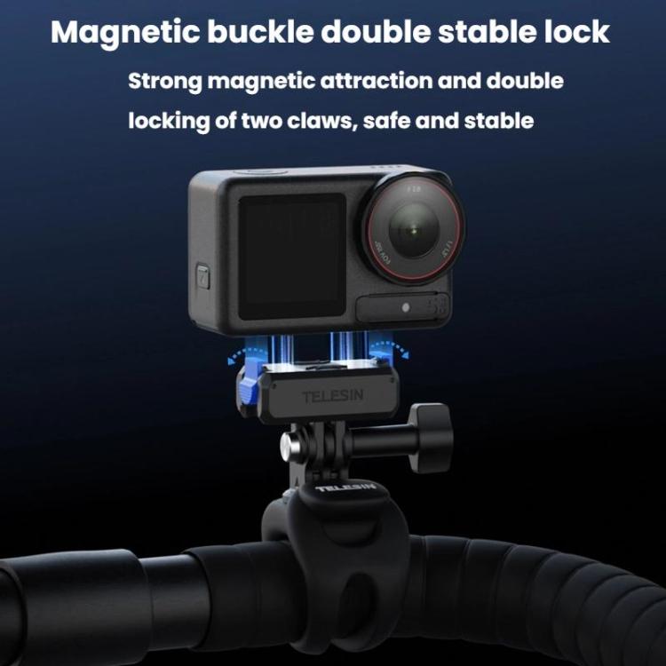 Adaptador magnético TELESIN para DJI Osmo Action 3 / 4 / 5 Pro, For DJI Osmo Action 3 / 4 / 5 Pro