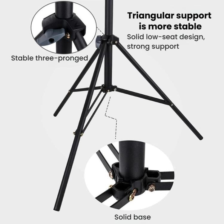 Soporte de suelo multifuncional para selfies y fotografía, ideal para transmisiones en directo., 1.7m, 2.1m