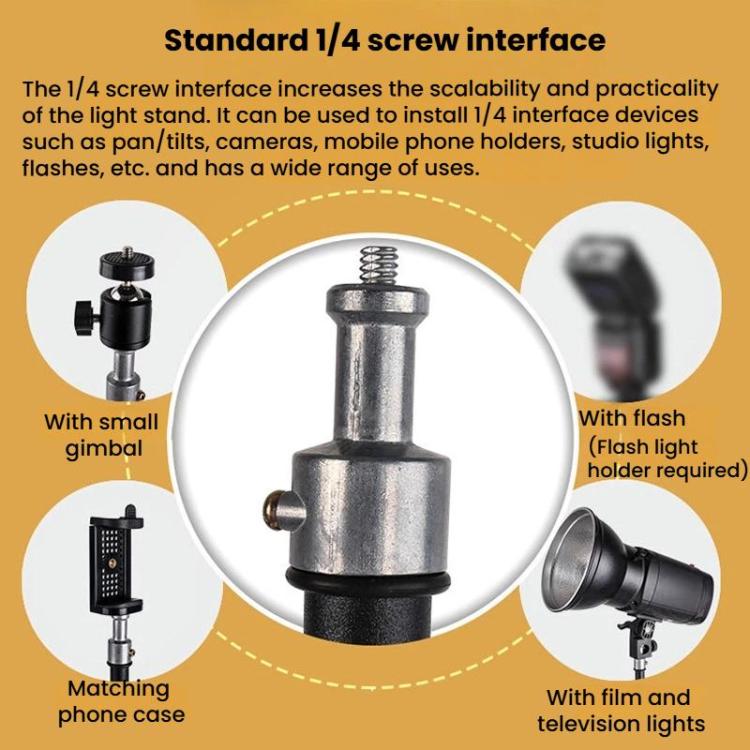 Soporte de suelo multifuncional para selfies y fotografía, ideal para transmisiones en directo., 1.7m, 2.1m