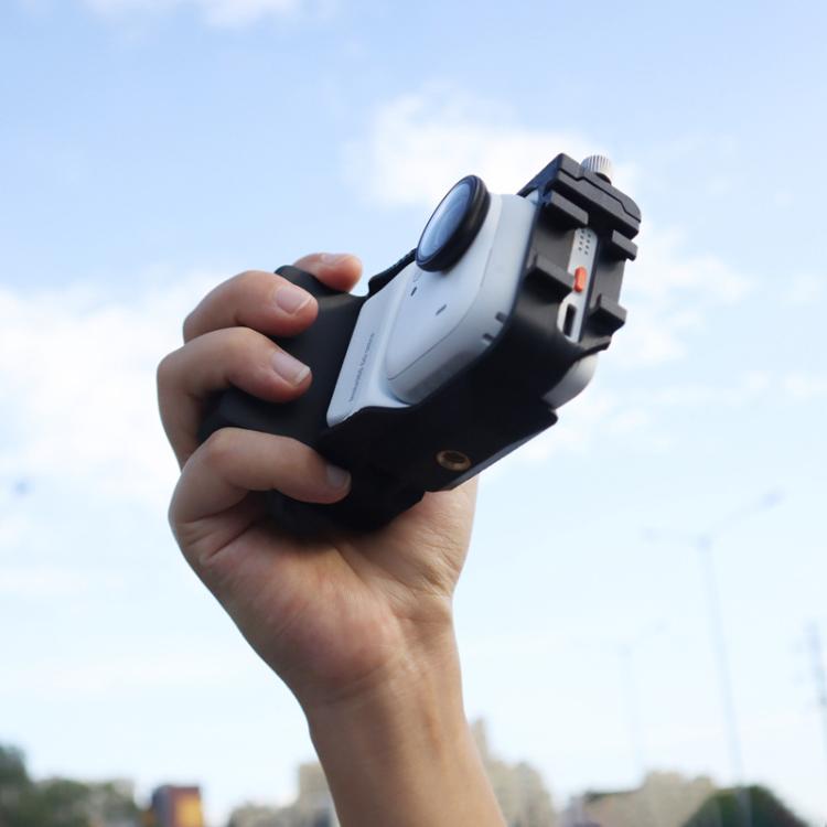 Para el kit de empuñadura para fotografía callejera Insta360 GO Ultra, jaula de expansión para disparo en mano