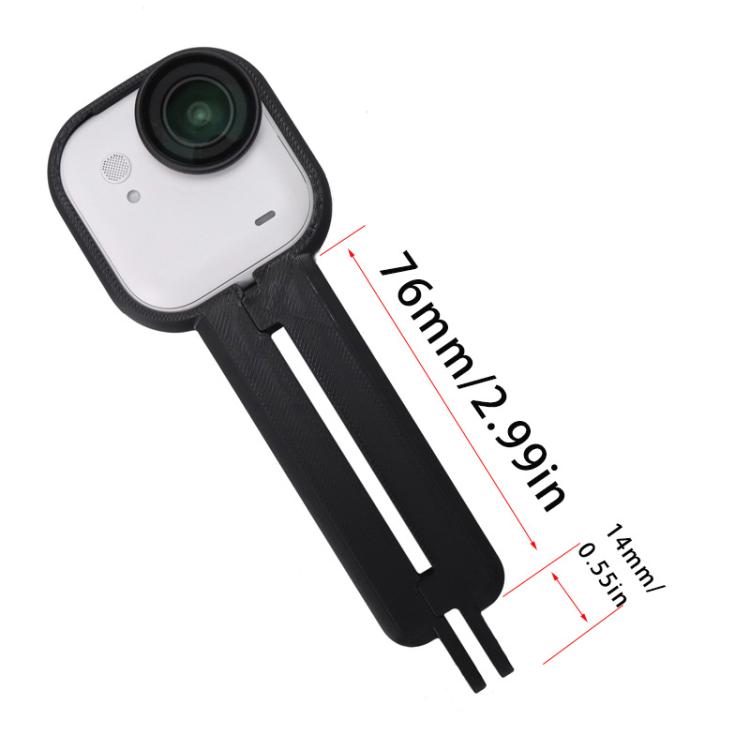 Soporte de soporte portátil para disparo con empuñadura de mano para Insta360 GO Ultra