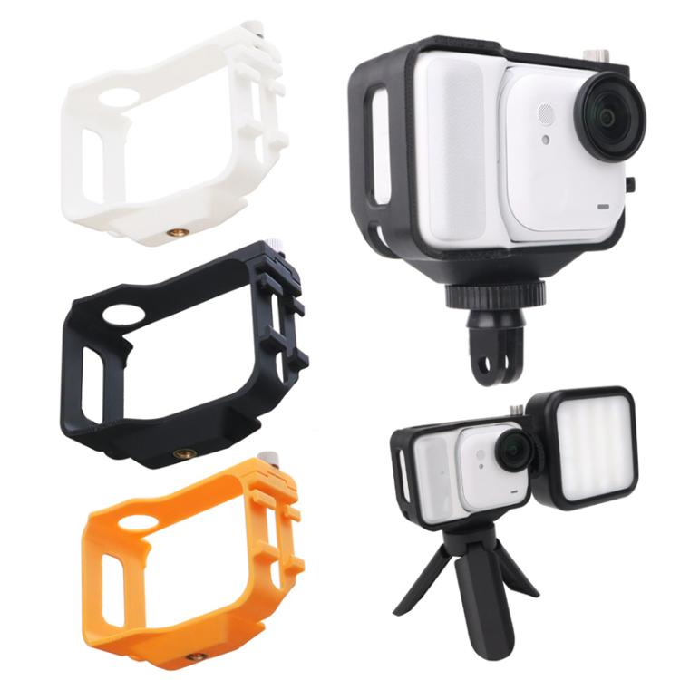 Jaula de expansión para PC Insta360 GO Ultra con orificio para tornillo de 1/4 de pulgada y soporte para zapata fría