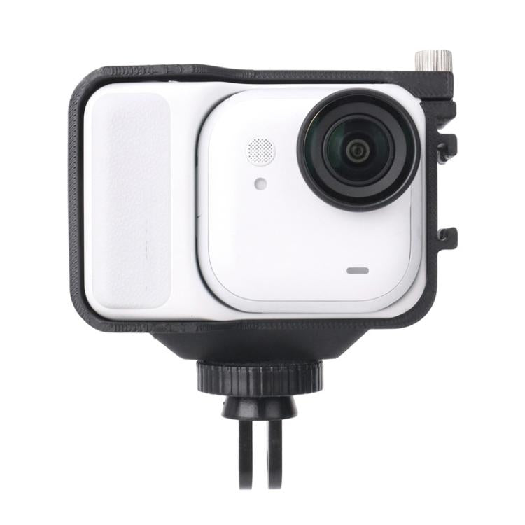 Jaula de expansión para PC Insta360 GO Ultra con orificio para tornillo de 1/4 de pulgada y soporte para zapata fría