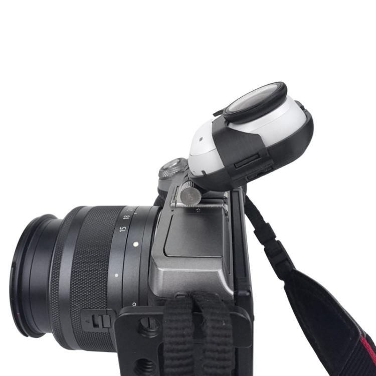 Soporte adaptador de doble cámara para zapata de montaje para Insta360 GO Ultra a cámaras DSLR/sin espejo