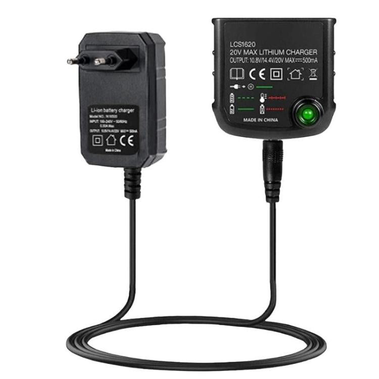 Cargador de baterías de litio Black&Decker LCS1620 de 12-18 V, US Plug, EU Plug, UK Plug