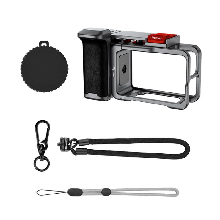 Kit de empuñadura Flymile Street Shooting para cámara de acción DJI Osmo Action 5 Pro/4/3, jaula de expansión de aluminio., AC5015 Cage