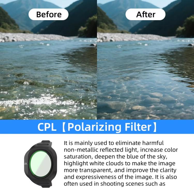 Filtros magnéticos para lentes de drones DJI Mini 5 Pro, UV, CPL, ND8, ND16, ND32, ND64, ND256, ND8/PL, ND16/PL, ND32/PL, ND64//PL, ND256/PL, CPL+ND8+ND16, CPL+ND16+ND32, UV+CPL+ND8, UV+CPL+ND16, CPL+ND8/PL+ND16/PL, ND8+ND16+ND32+ND64                  ...