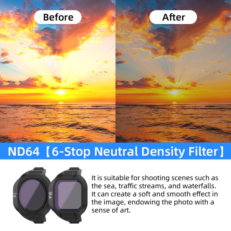 Filtros magnéticos para lentes de drones DJI Mini 5 Pro, UV, CPL, ND8, ND16, ND32, ND64, ND256, ND8/PL, ND16/PL, ND32/PL, ND64//PL, ND256/PL, CPL+ND8+ND16, CPL+ND16+ND32, UV+CPL+ND8, UV+CPL+ND16, CPL+ND8/PL+ND16/PL, ND8+ND16+ND32+ND64                  ...