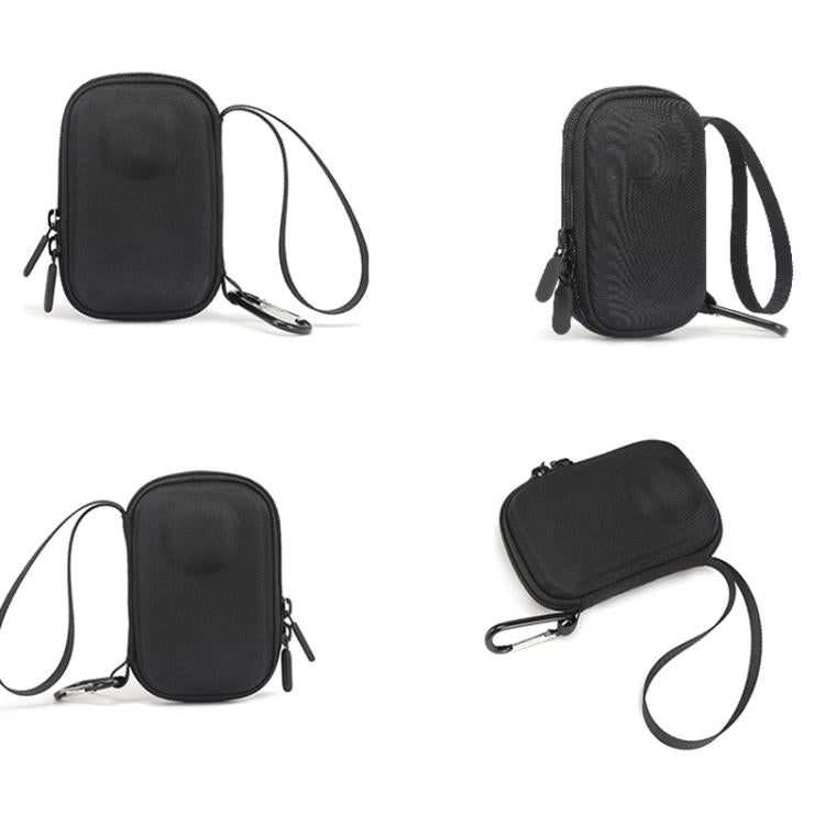 Funda de transporte BKano para DJI Osmo 360 Standard Combo, bolso de mano portátil con mosquetón y correa para la muñeca.