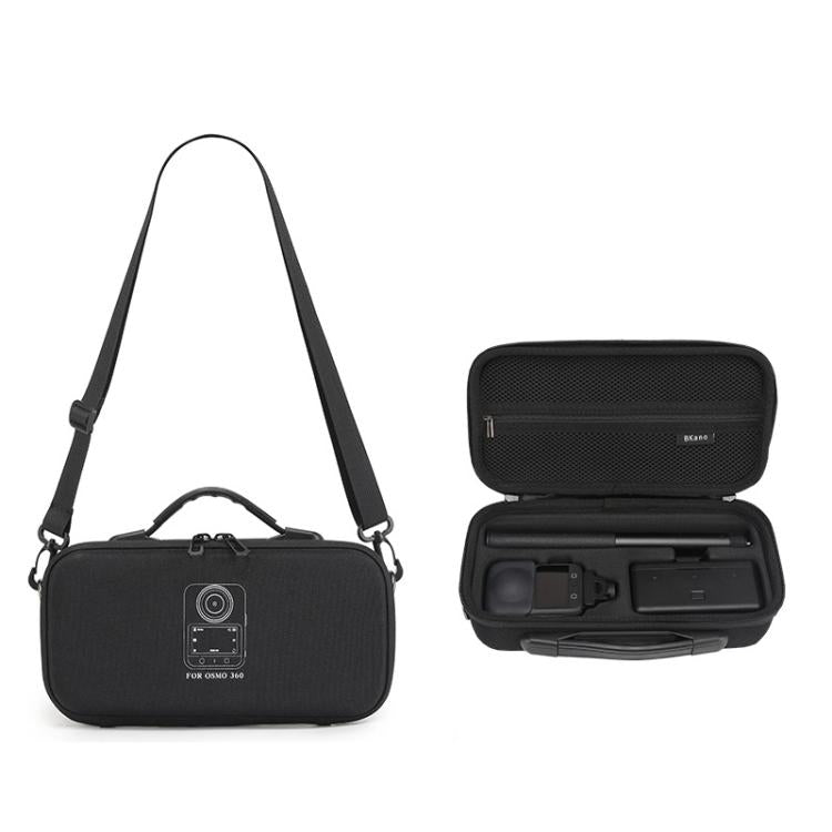 Funda de transporte BKano para DJI Osmo 360 Adventure Combo, resistente al agua, de carcasa rígida, para hombro o bolso de mano.