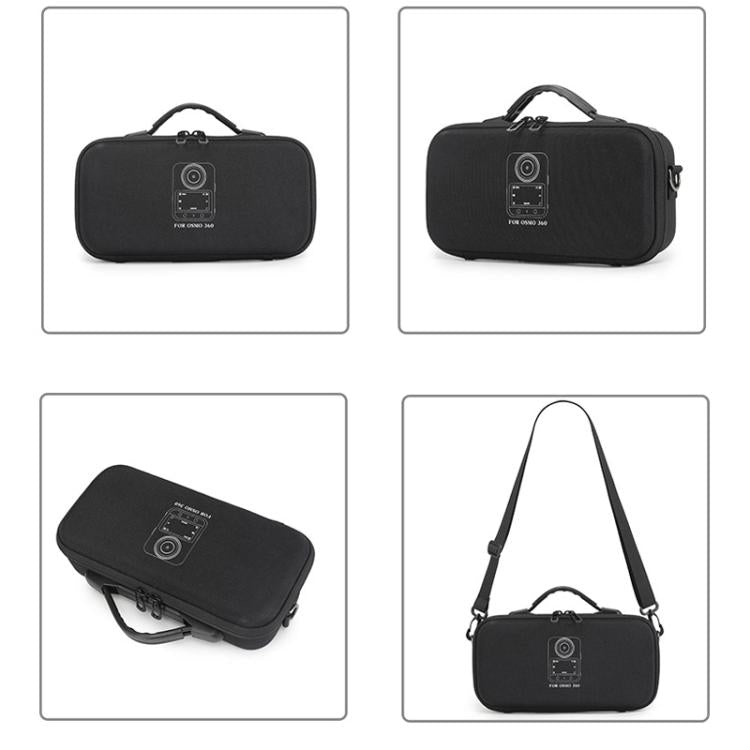 Funda de transporte BKano para DJI Osmo 360 Adventure Combo, resistente al agua, de carcasa rígida, para hombro o bolso de mano.