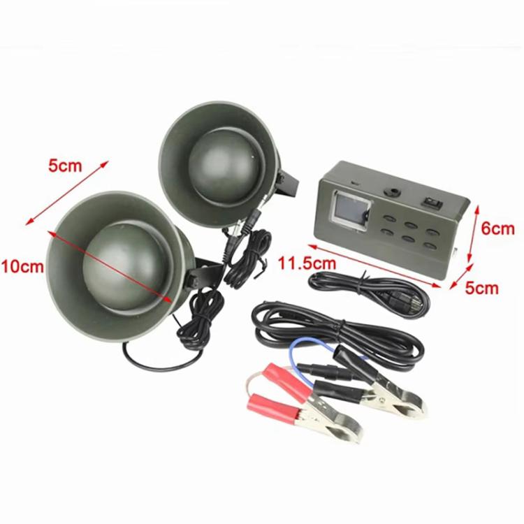 Amplificador electrónico MP3 para exteriores con reproductor de llamadas de pájaros CP390