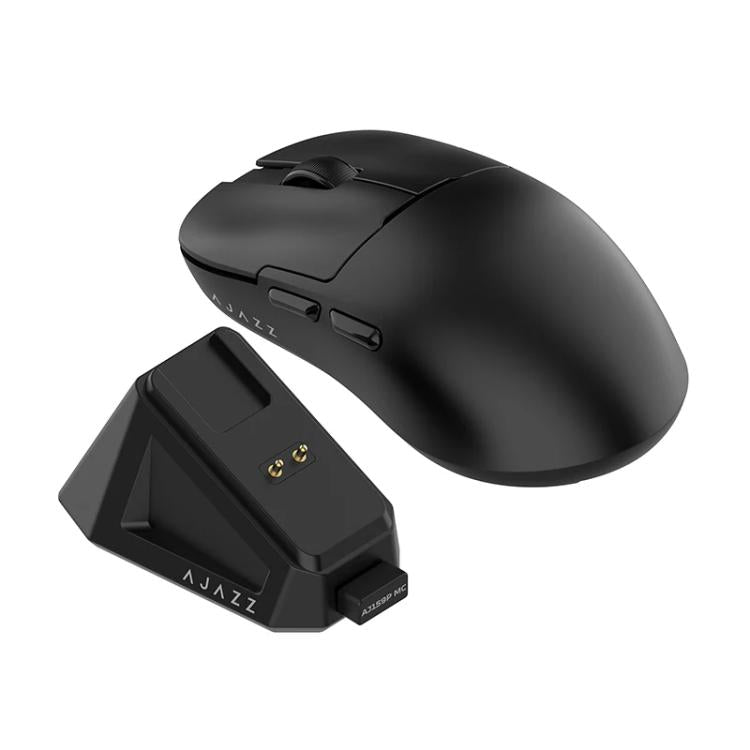Ratón inalámbrico magnético trimodal Ajazz AJ159P MC, ergonómico, ligero y silencioso para juegos.