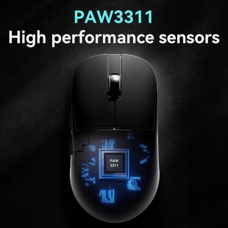Ratón inalámbrico magnético trimodal Ajazz AJ159P MC, ergonómico, ligero y silencioso para juegos.
