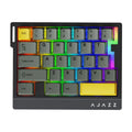 Teclado para juegos con cable Ajazz AK029 Magnetic Rice Switch HIFI Edition con retroiluminación RGB para una sola mano