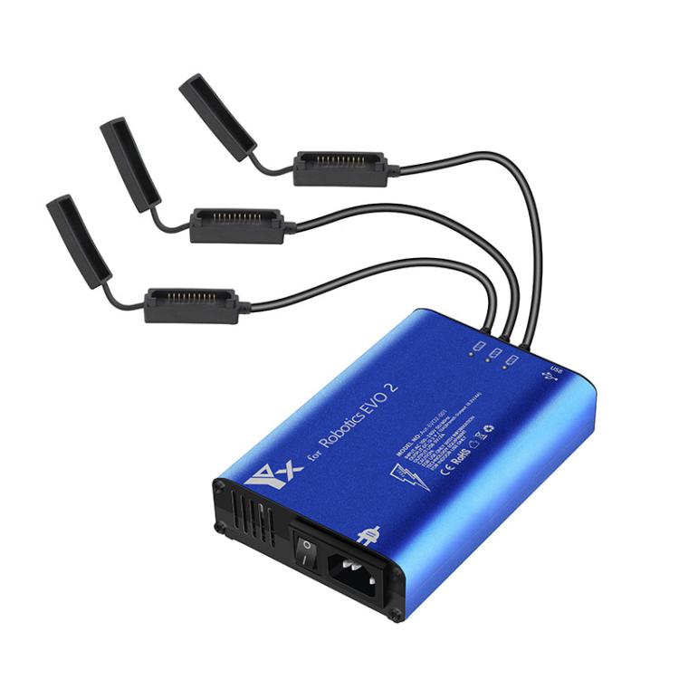 Cargador de aluminio con interruptor para Autel Robotics EVO 2 YX, US Plug, EU Plug, UK Plug, AU Plug