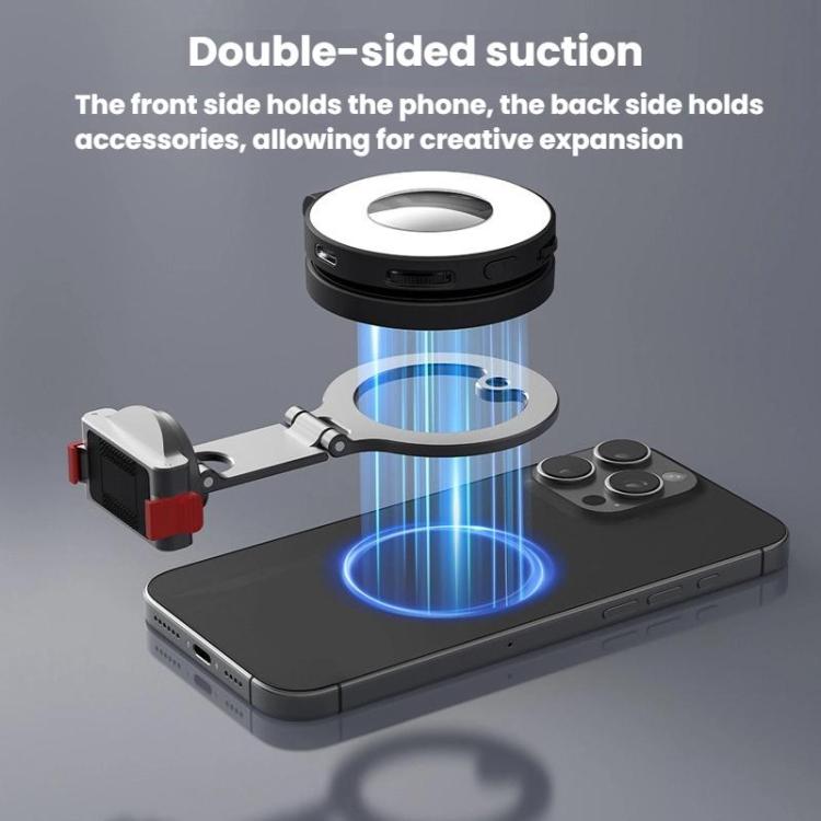 Soporte magnético de liberación rápida Flymile para DJI Osmo Action 3 / 4 / 5 Pro / Osmo 360, OM12