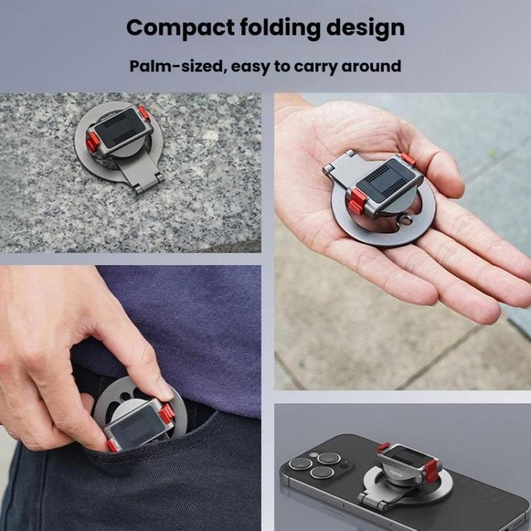 Soporte magnético de liberación rápida Flymile para DJI Osmo Action 3 / 4 / 5 Pro / Osmo 360, OM12
