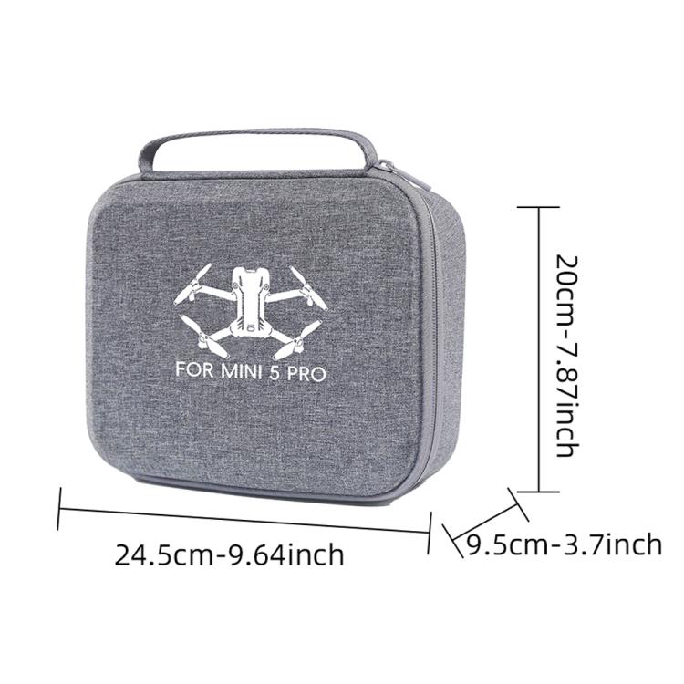 Bolsa de almacenamiento de nailon portátil para DJI Mini 5 Pro Standard Edition