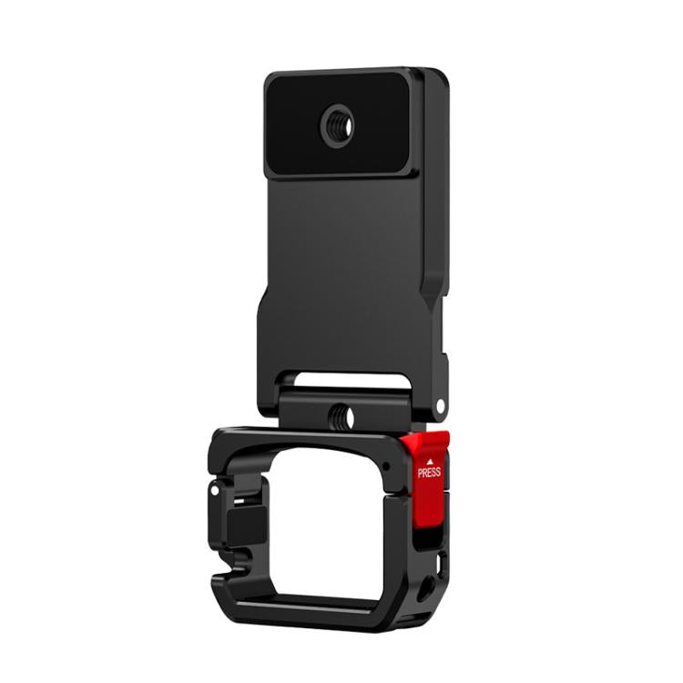 Adaptador de clip trasero expandible con soporte magnético BRDRC para DJI OSMO POCKET 3, Magnetic Base Black
