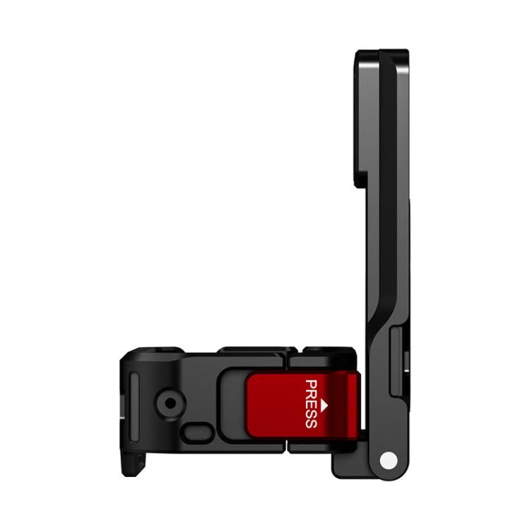 Adaptador de clip trasero expandible con soporte magnético BRDRC para DJI OSMO POCKET 3, Magnetic Base Black