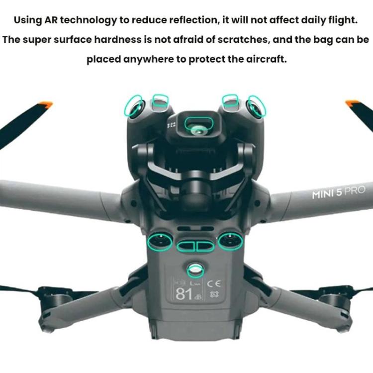 Película protectora antiarañazos para el sensor de la lente del DJI Mini 5 Pro HD, 20pcs /Set