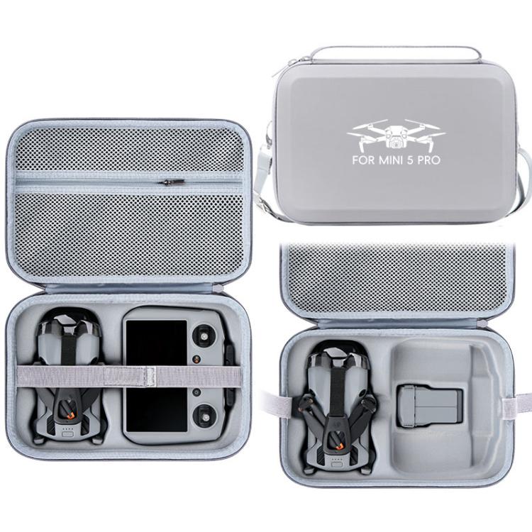 Bolsa de almacenamiento de PU para DJI Mini 5 Pro y RC 2 (bolsa de transporte al hombro), PU Shoulder Bag