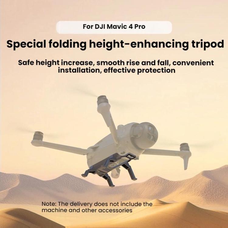 Accesorio de tren de aterrizaje con trípode de soporte elevado BRDRC para DJI Mavic 4 Pro, M4P016
