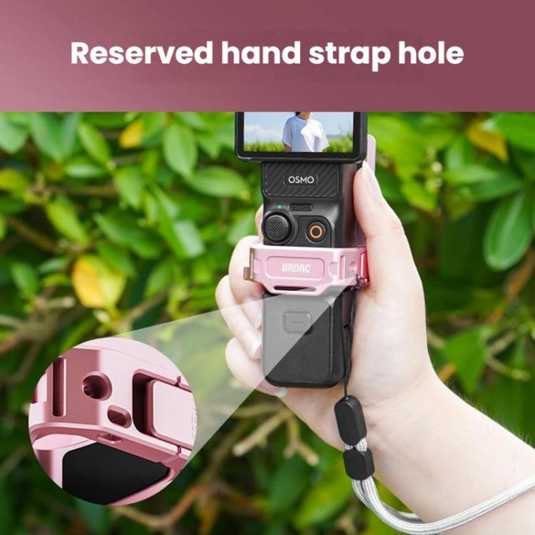 Adaptador de clip trasero expandible con soporte magnético BRDRC para DJI Osmo Pocket 3