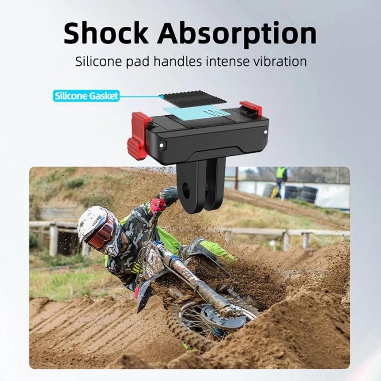 Soporte de dos mordazas con base magnética de liberación rápida para DJI Osmo Nano, For DJI Osmo Nano