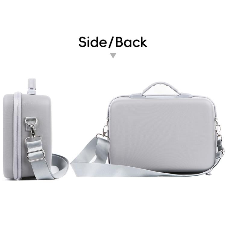 Bolsa organizadora integrada de PU para DJI Mini 5 Pro Fly More, bolsa de hombro portátil para viajes.