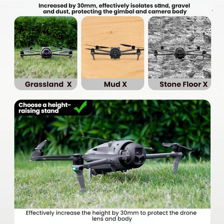 Trípode elevable de aterrizaje BRDRC para DJI Mavic 4 Pro, M4P015