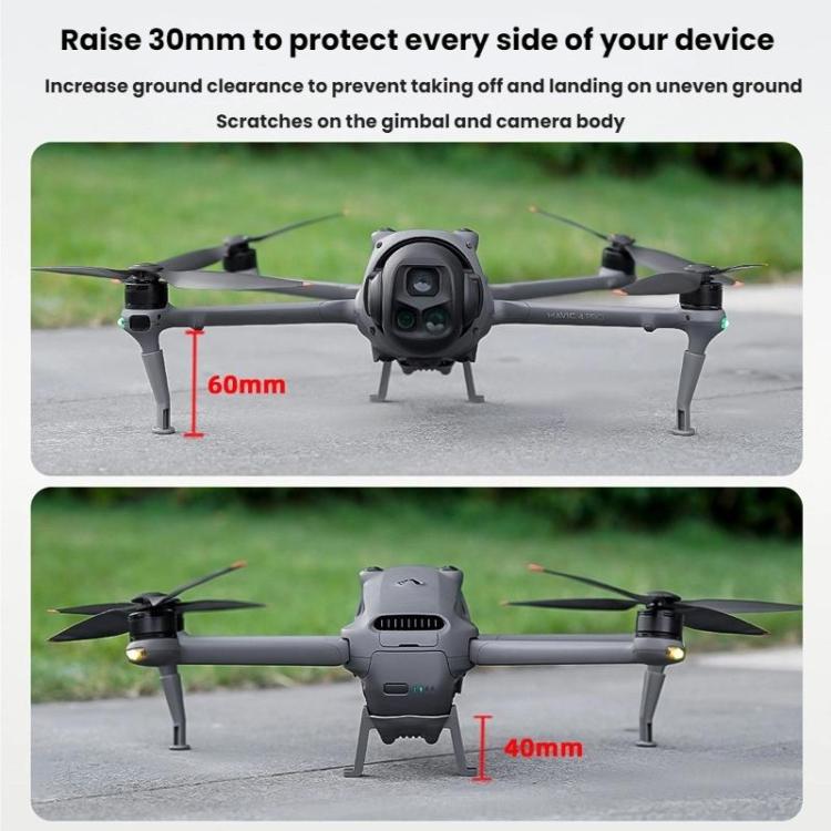 Trípode elevable de aterrizaje BRDRC para DJI Mavic 4 Pro, M4P015