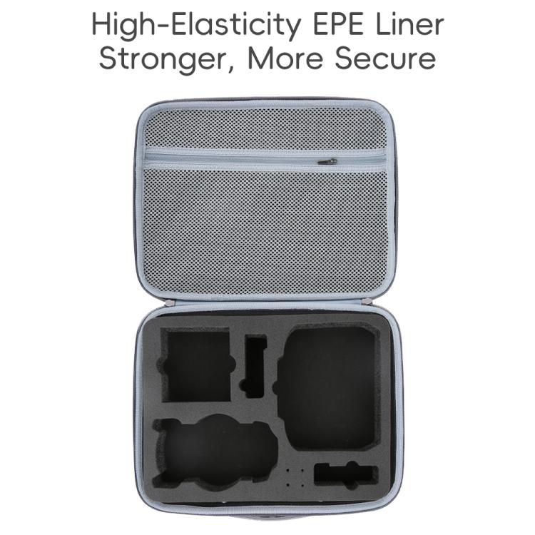 Bolsa organizadora portátil de PU para DJI Mini 5 Pro Fly More, todo en uno.