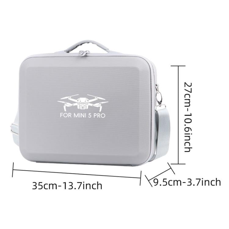 Bolsa organizadora portátil de PU para DJI Mini 5 Pro Fly More, todo en uno.