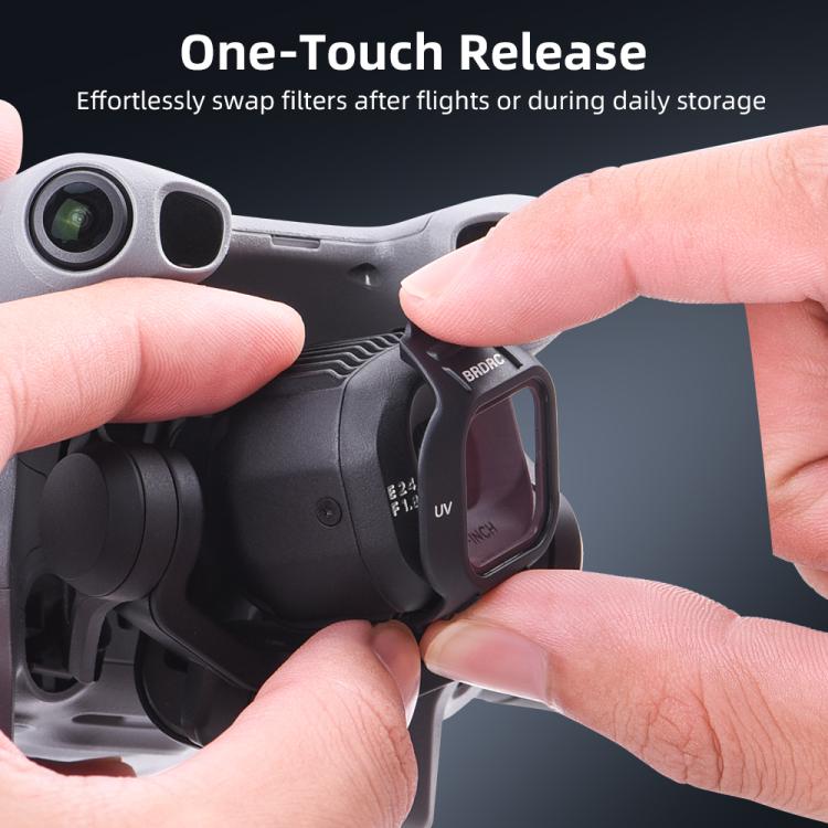 Filtros y accesorios para lentes de drones DJI MINI 5 PRO BRDRC, UV, CPL, ND16, CPL+ND8+ND16+ND32