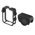 Jaula de expansión aMagisn para DJI Osmo 360, marco de plástico con tapa para lente.