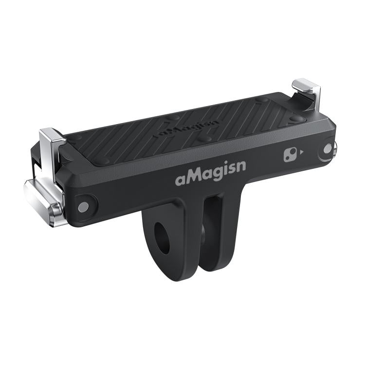 Adaptador de montaje de plástico con base magnética de liberación rápida aMagisn para la cámara Insta360 Go Ultra