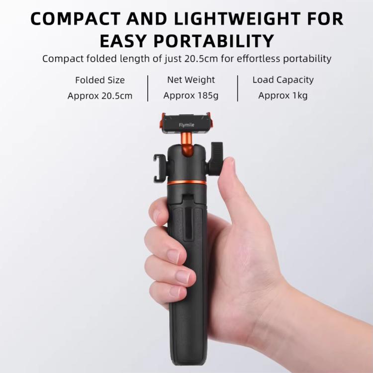 Soporte extensible para palo selfie Flymile AC5012_5 con trípode magnético de liberación rápida, AC5012_5
