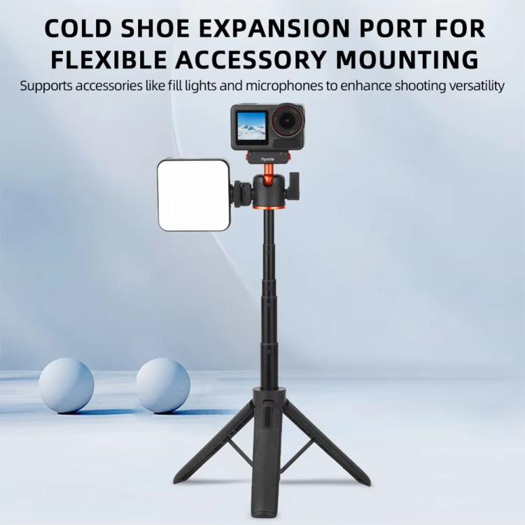 Soporte extensible para palo selfie Flymile AC5012_5 con trípode magnético de liberación rápida, AC5012_5
