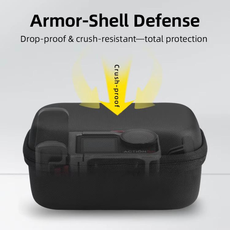 Funda de transporte Flymile para DJI Osmo Action 5 Pro/4/3, versión con jaula de agarre, bolsa de mano portátil., Handbag