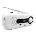 Radio meteorológica de emergencia SOS con energía solar y manivela manual, sin batería., US Version, Europe Version, Japan Version