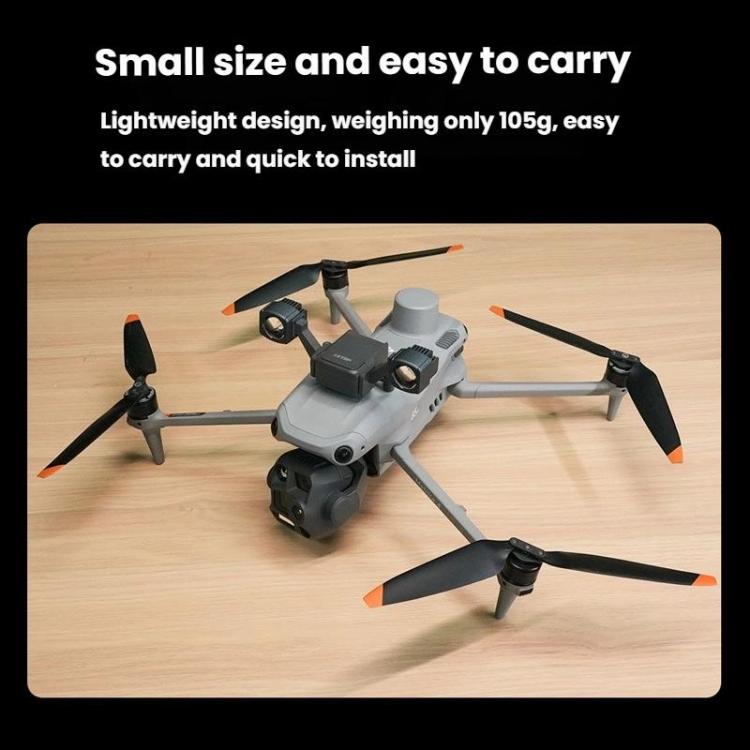 Lámpara intermitente de colores LKTOP LK340 de 40 W para montaje en dron, For DJI Matrice 4E / 4T